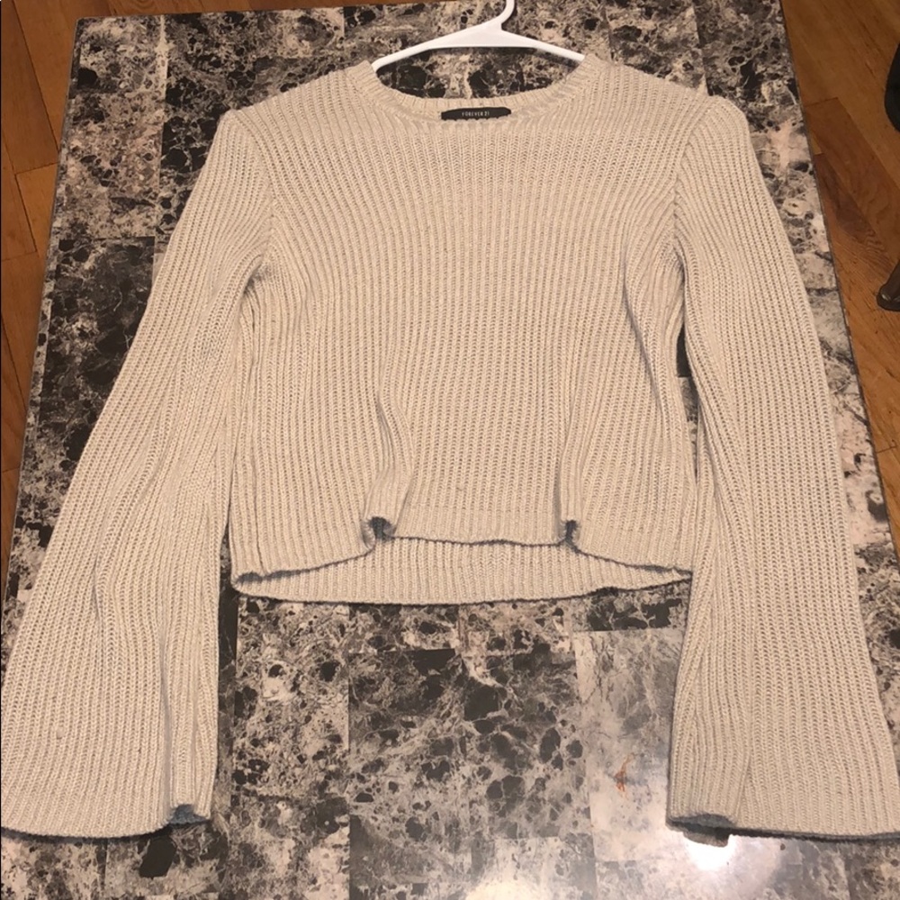 Crop sweater